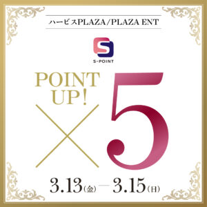 POINT  UP!×5の画像